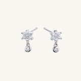 Sapphire Drop Studs