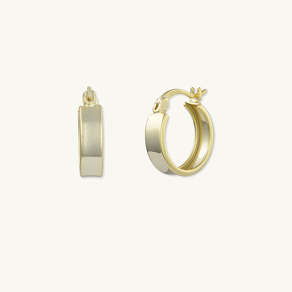 Bold Small Hoops