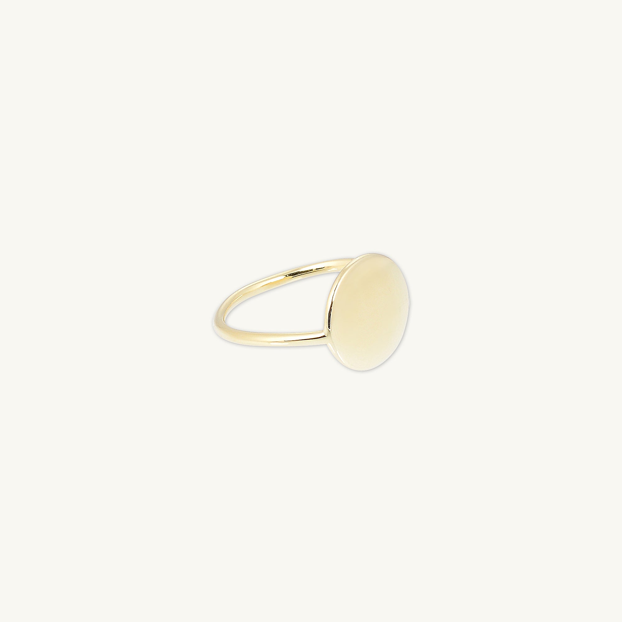 Classic Disc Band Ring
