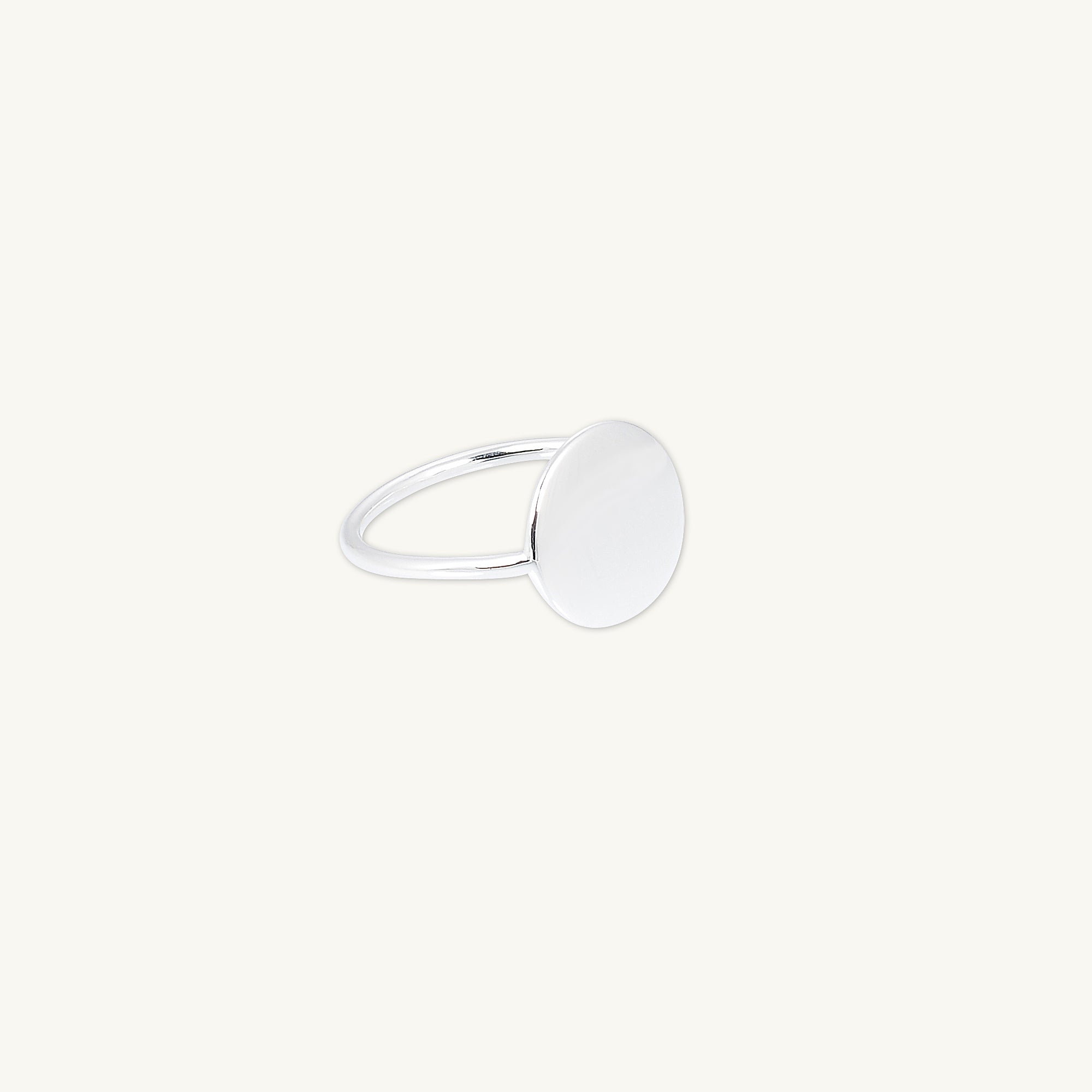 Classic Disc Band Ring