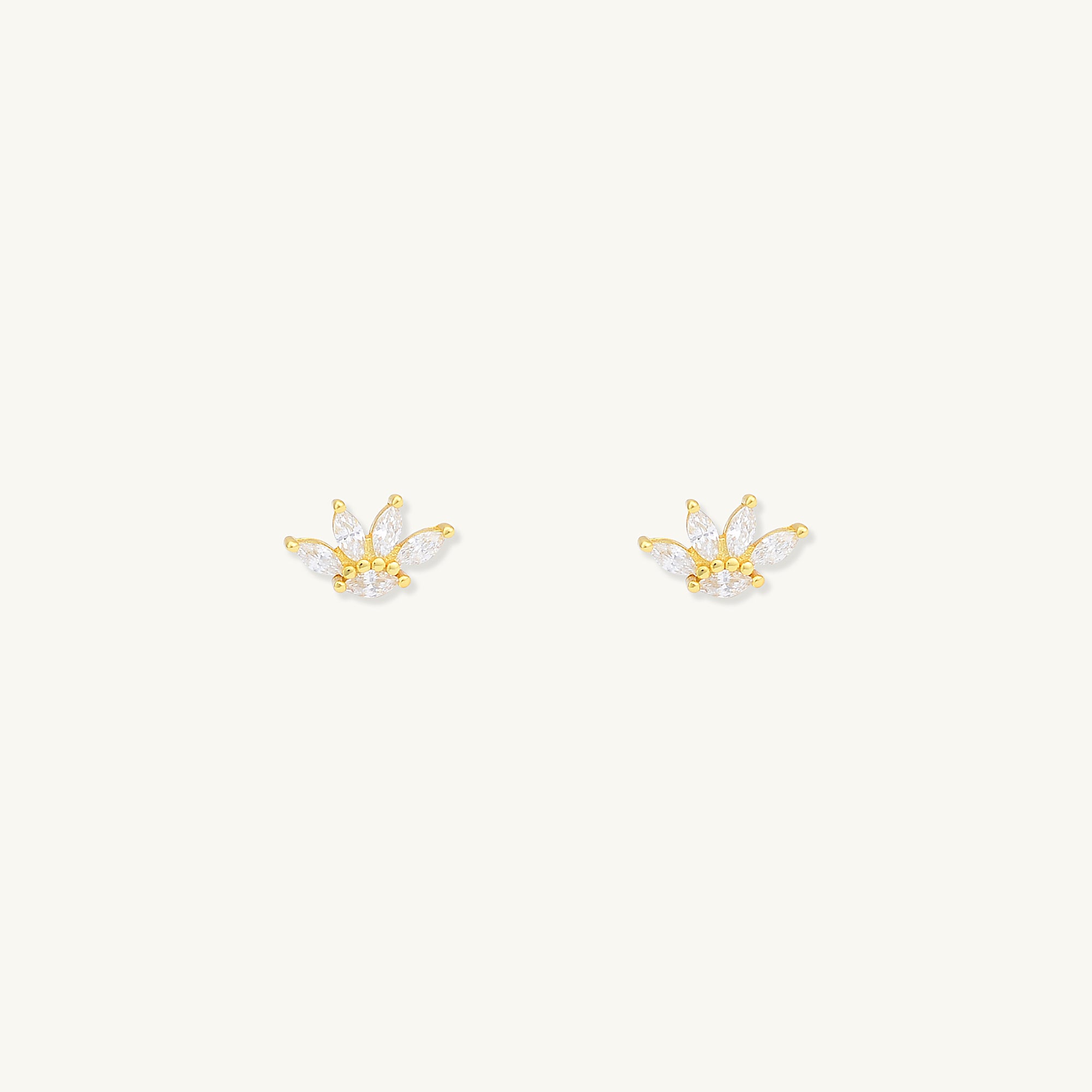 Eternal Lotus Stud Earrings