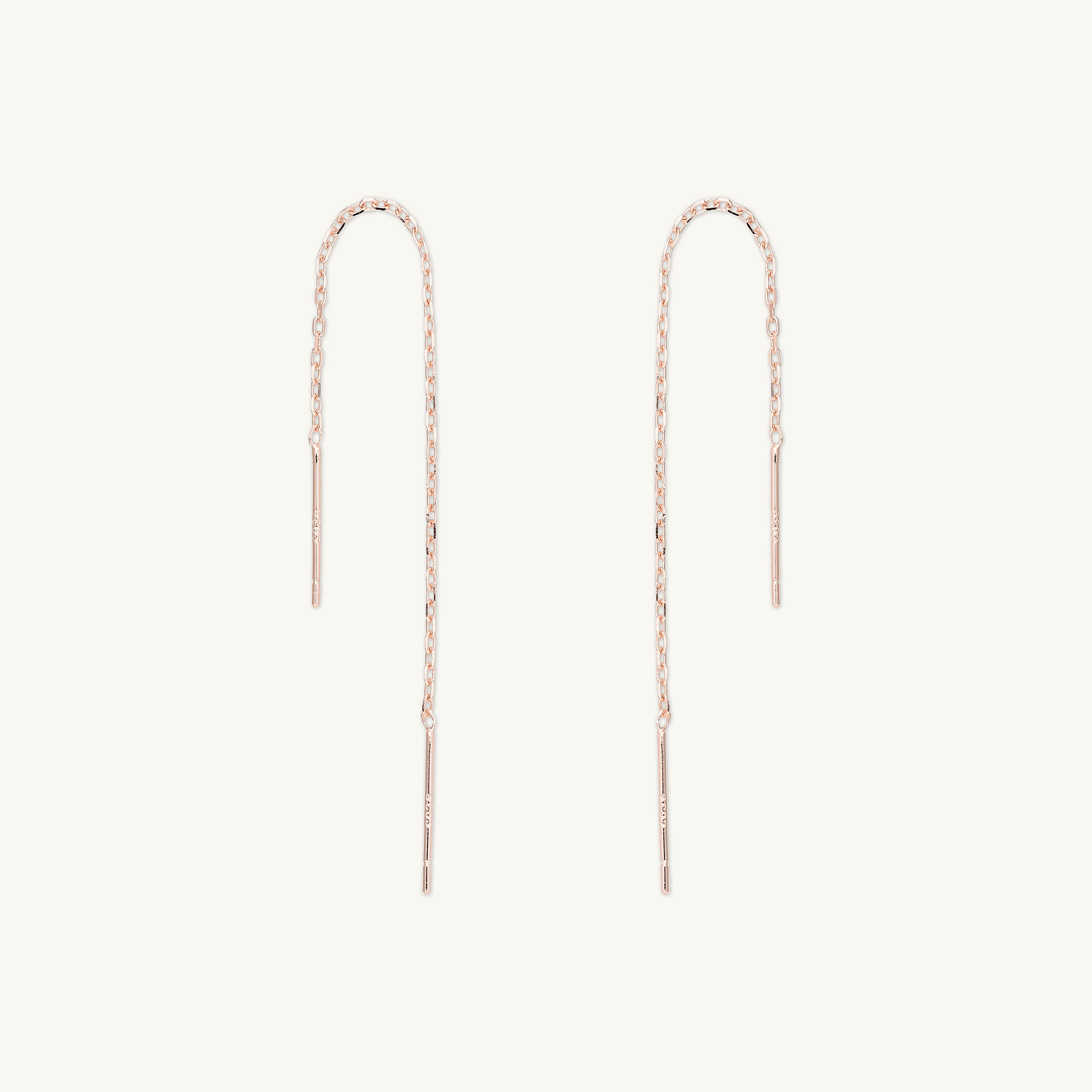 Classic Threader Chain Earrings