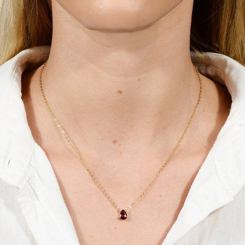 Birthstone Necklace January