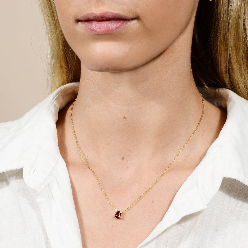 Birthstone Necklace January