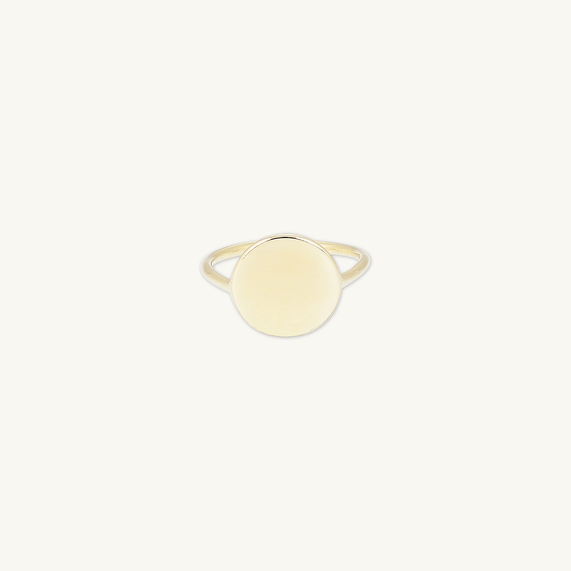 Classic Disc Band Ring - Camile & Stone