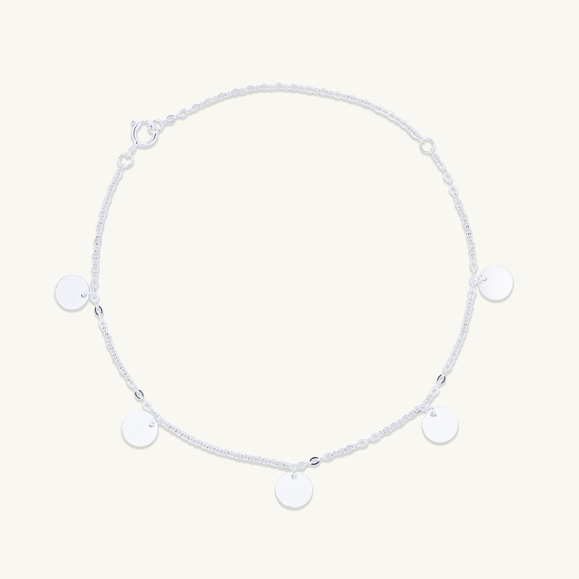 Disc Chain Stacking Bracelet - Camile & Stone