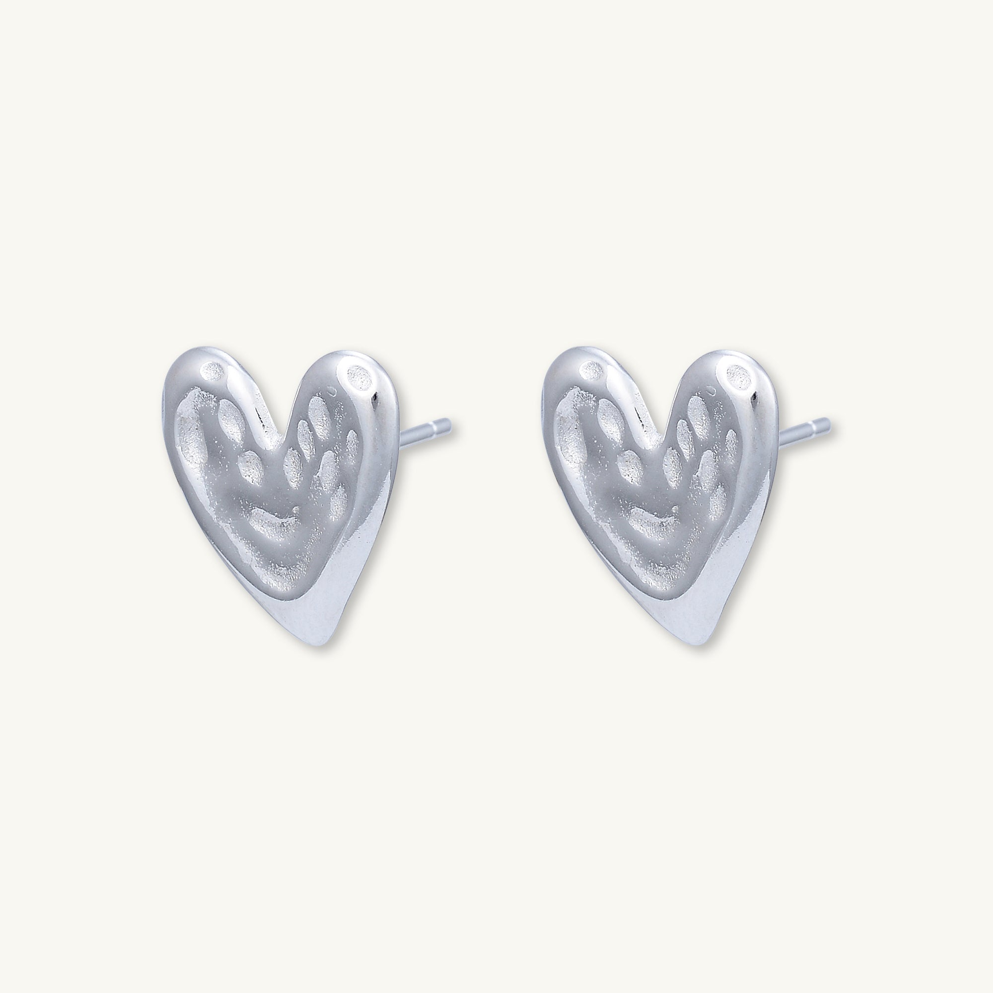 Molten Heart Statement Earrings - Camile & Stone