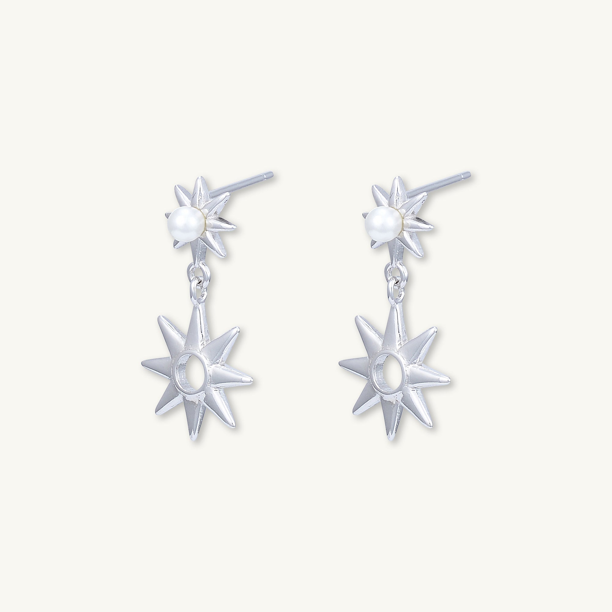 Starlight Holo Pearl Earrings - Camile & Stone